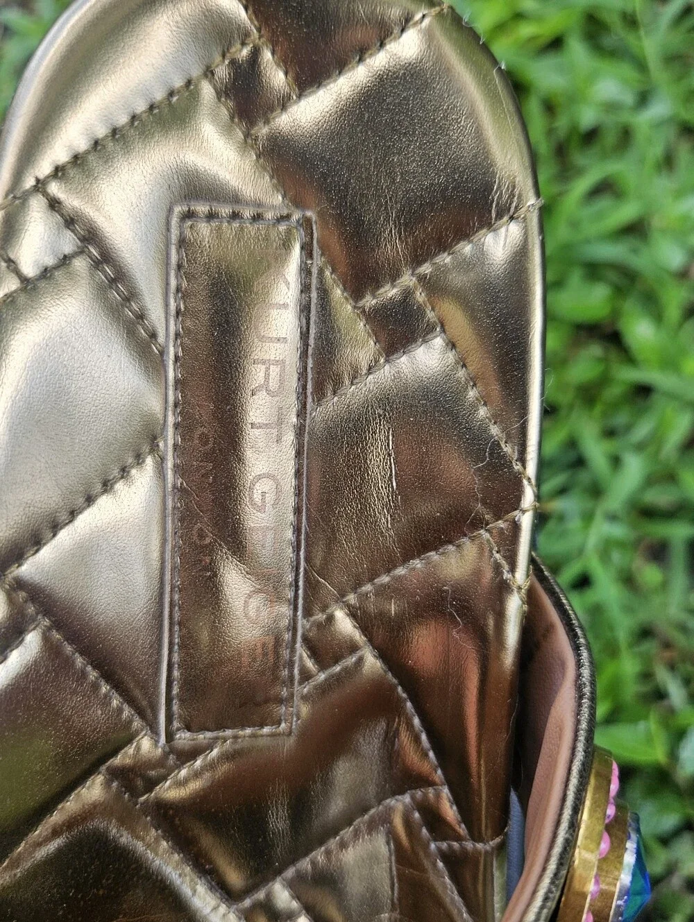 Kurt Geiger Jeweled Sandals, Jeweled Sandals, Size 9.5 Sandals Womens Shoes